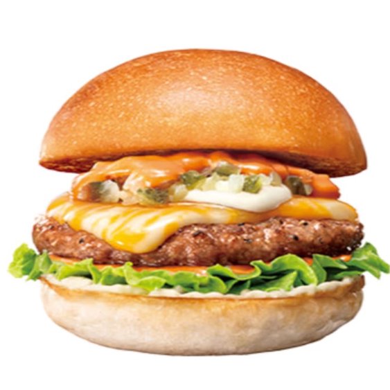 ゼッテリア ZETTERIA人気No.4 【単品】絶品チーズバーガー ZEPPIN (Supreme) Cheeseburger