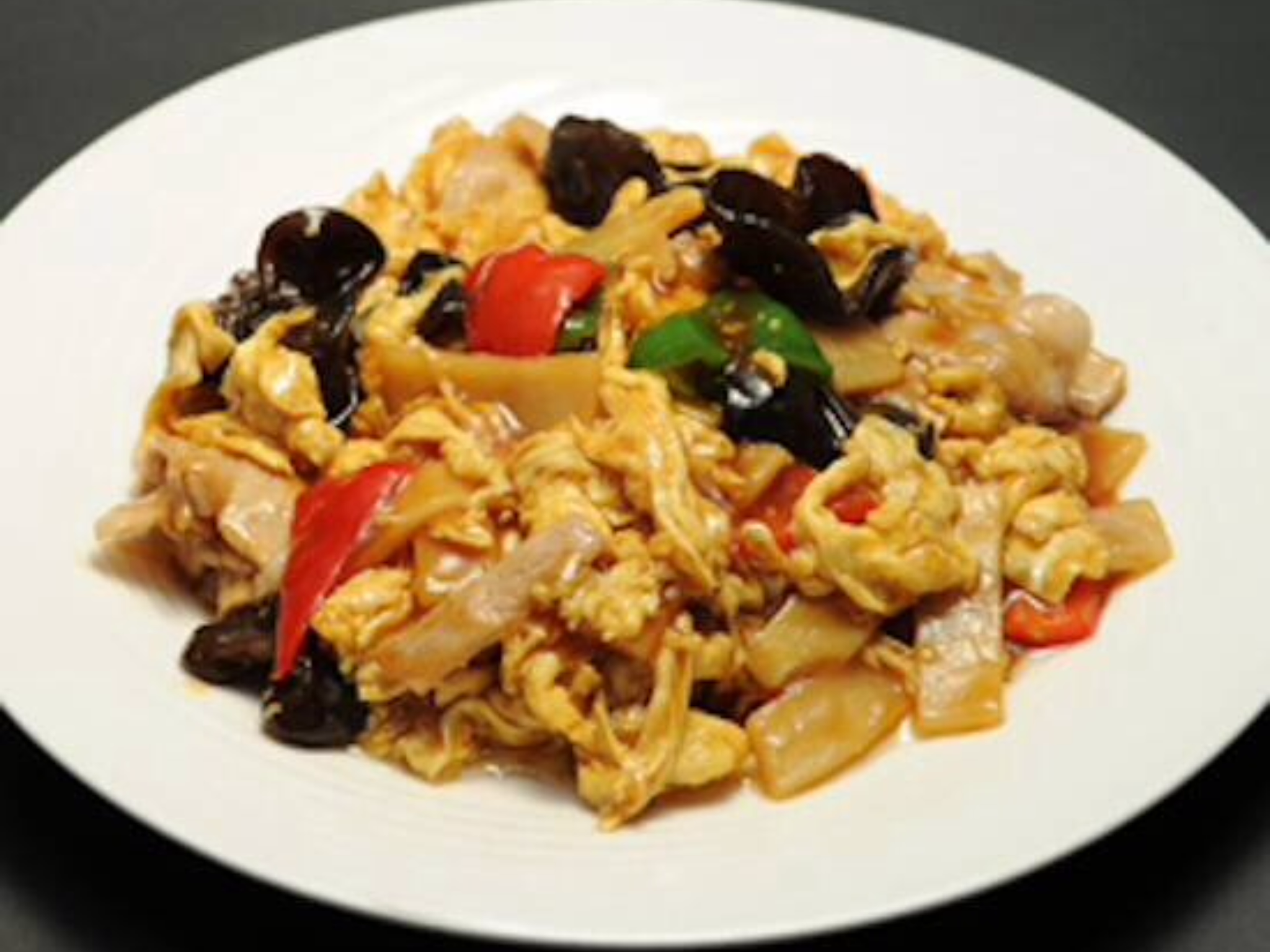 永利 キクラゲと玉子、豚肉炒め