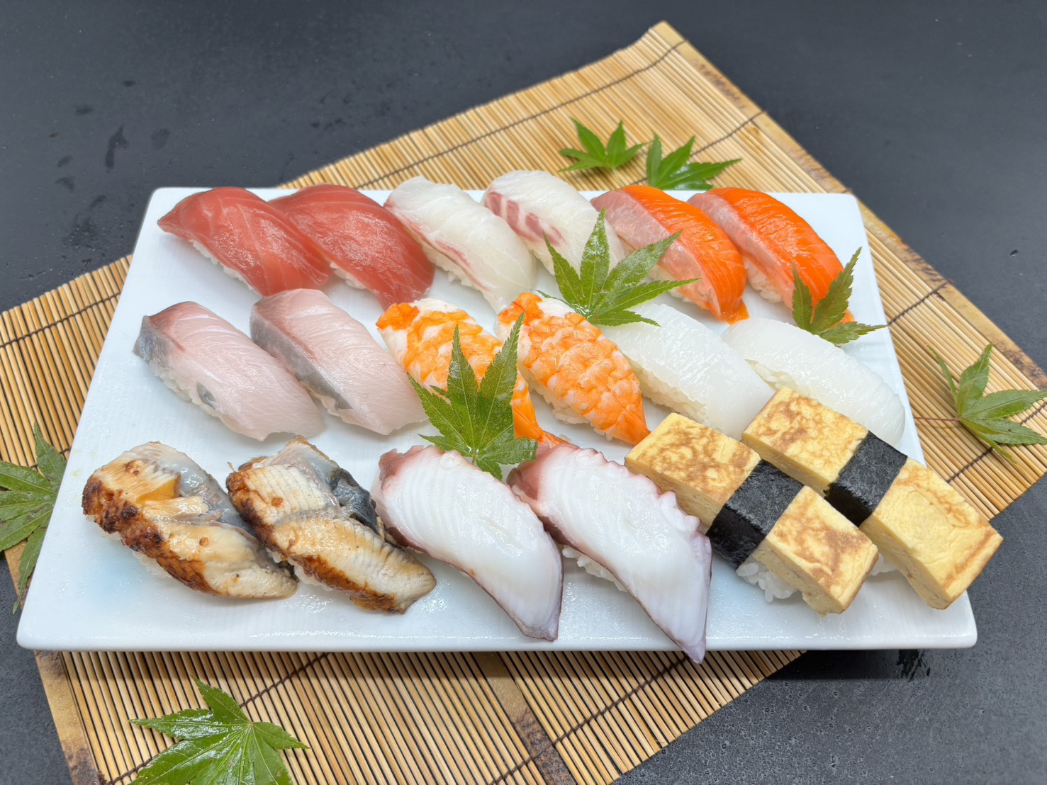 がんこ お得！寿司盛合せ(月)2人前 Great deal！ Assorted sushi (tsuki) for 2 people