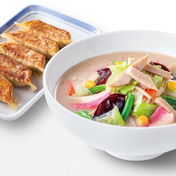 リンガーハット 野菜たっぷり食べるスープぎょうざ5個セット