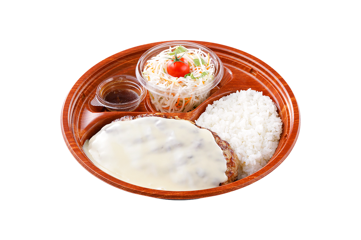 びっくりドンキー フォンデュ風チーズバーグディッシュS