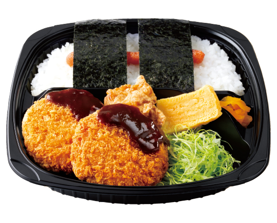 キッチンオリジン キャベツメンチカツのり明太弁当