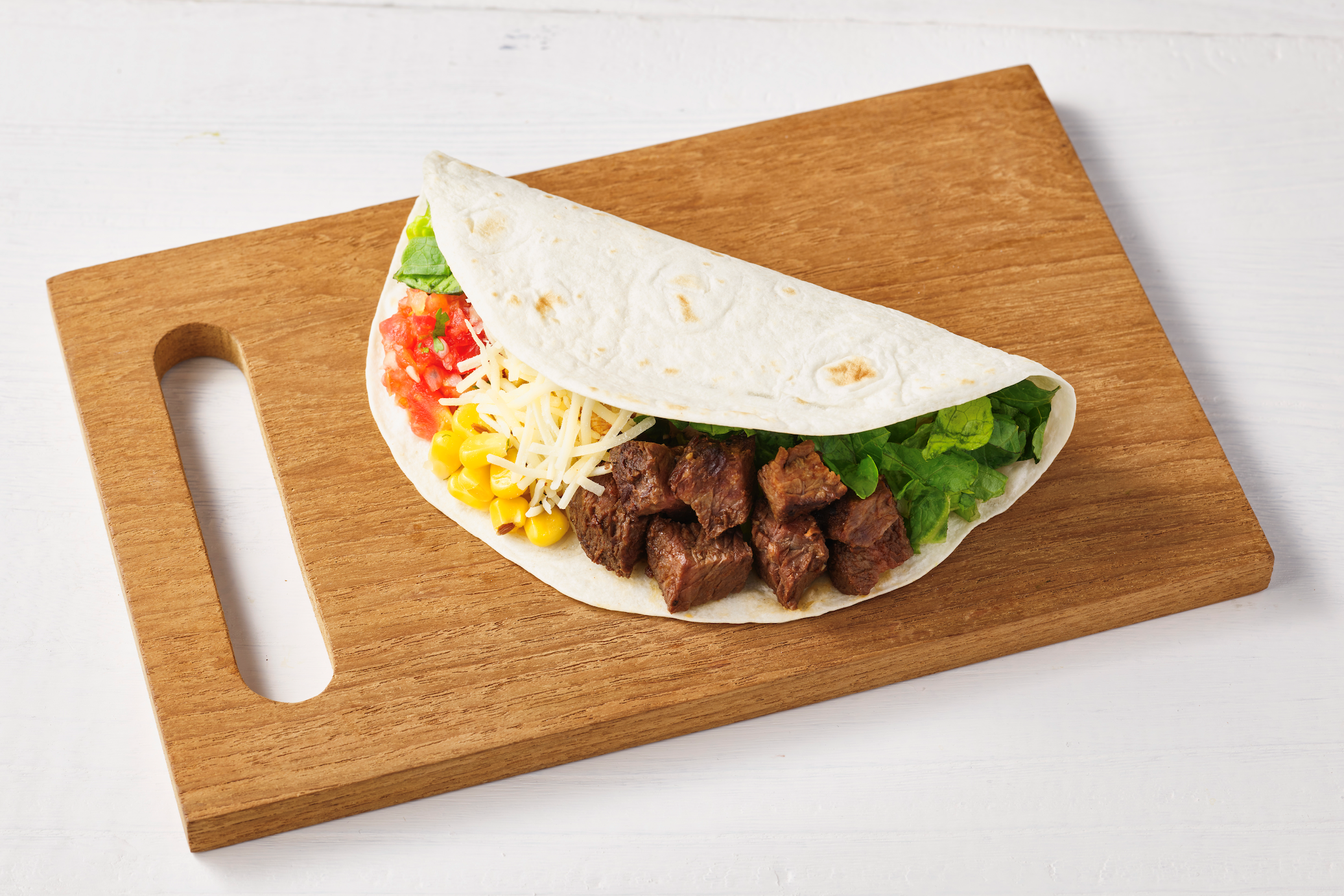 フリホーレス カスタムビーフタコス (1ピース)Custom Tacos(1piece)