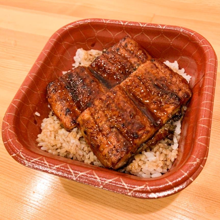 ジョニーのからあげ うな丼 ダブル