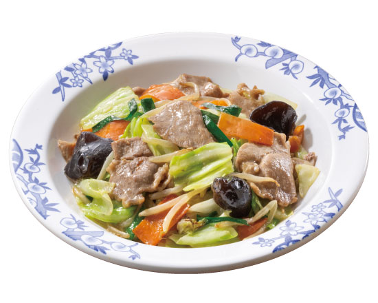 バーミヤン 肉野菜炒め