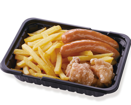 ジョイフル 唐揚げ＆ソーセージ