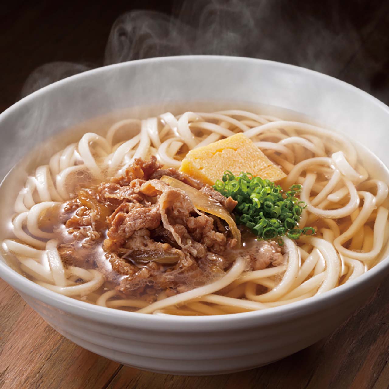 デリズ 肉うどん 【大盛】 (スープ別添え)≪1918≫