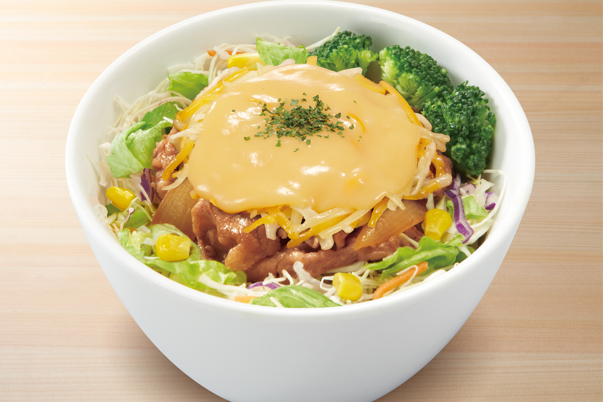 すき家 とろ～り3種のチーズ牛丼ライト