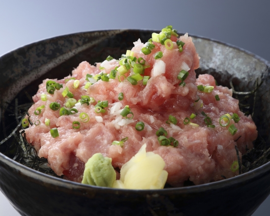 板前寿司 ねぎとろ丼(1人前)Minced Tuna with Green Onion Bowl (1 serving)