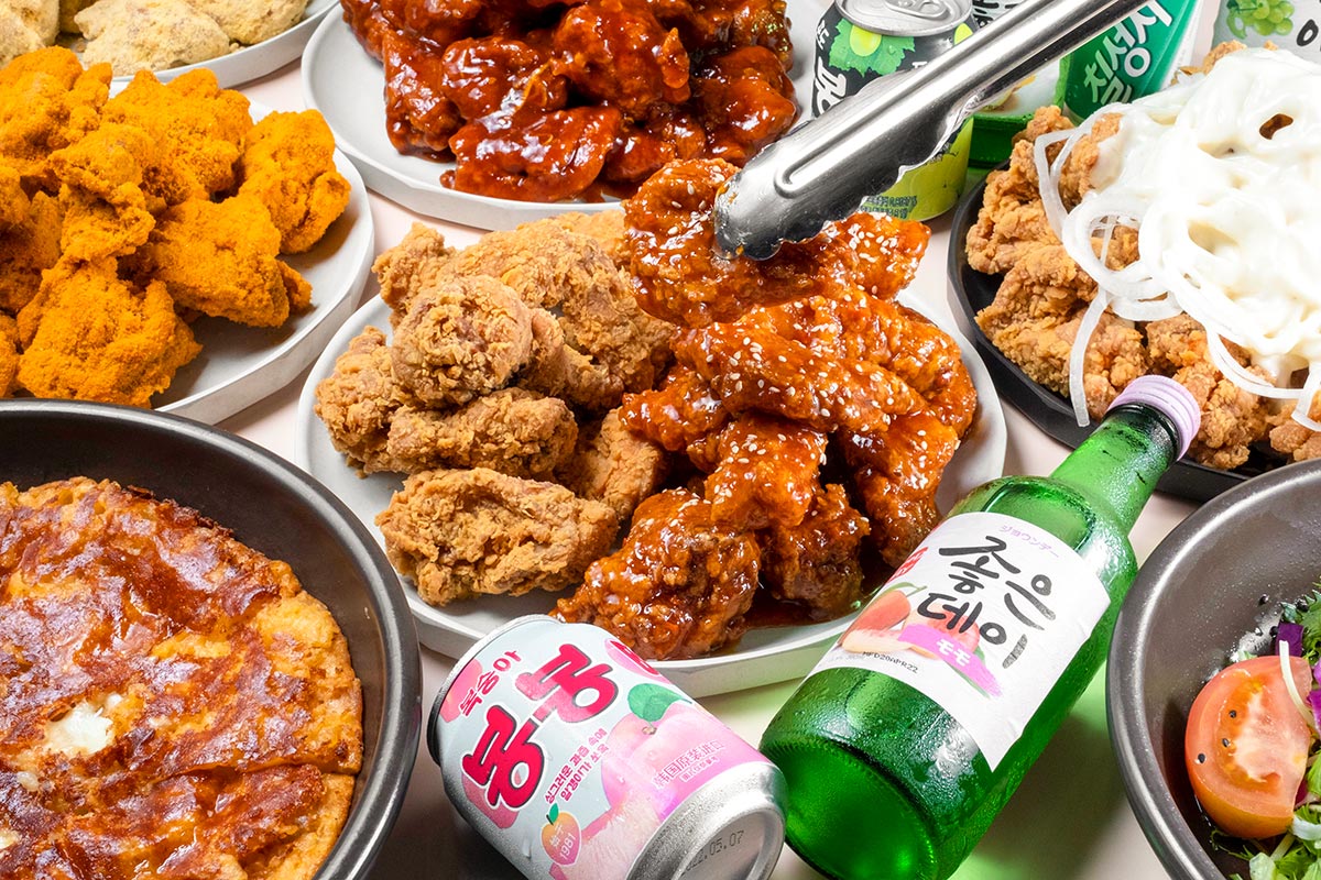 ネネチキン人気No.1 ハーフ＆ハーフチキン Half ＆ Half Chicken 반반치킨