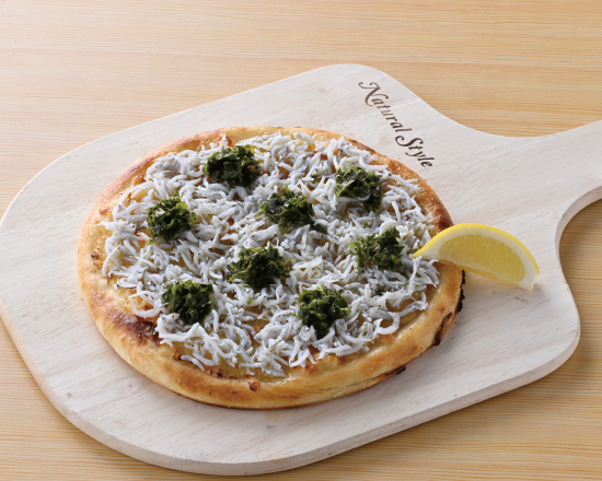 しらすと青さのりの塩レモンPIZZA