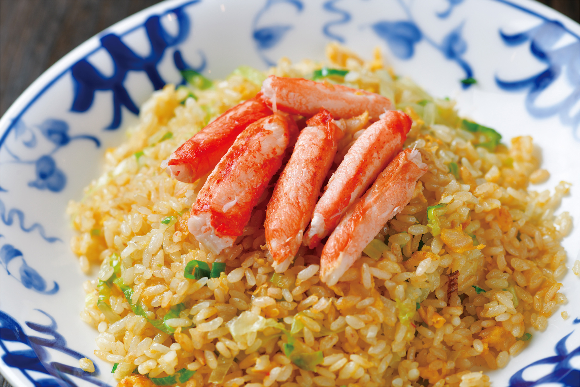 陳麻婆豆腐 蟹肉とレタスのチャーハン