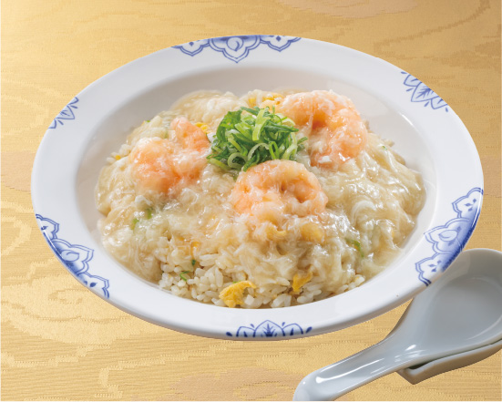 バーミヤン 海老あんかけチャーハン