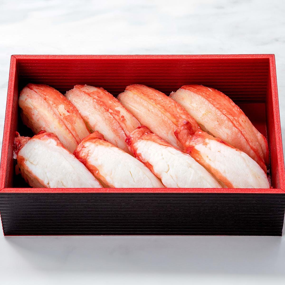 かに道楽 かににぎり・タラバかににぎり