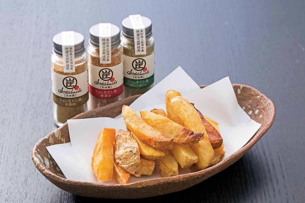 土佐清水ワールド ジョン万だしの塩フライドポテト