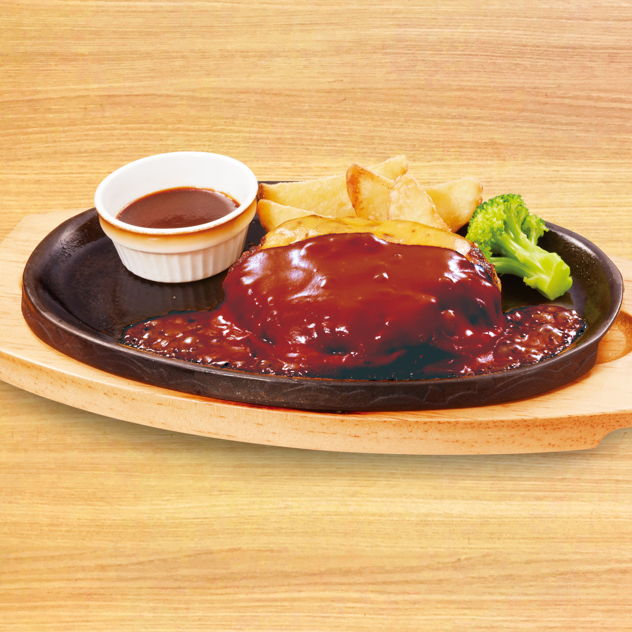 ビッグボーイ 【919】単品デミ＆チーズ手ごねハンバーグ