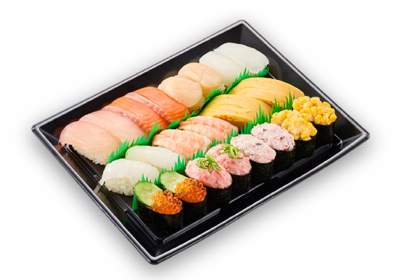 かっぱ寿司 にぎわい11種セット2人前(22貫)