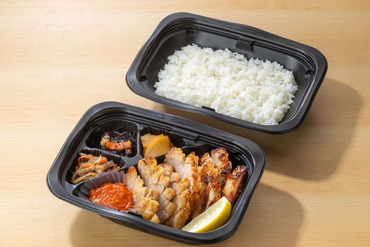 大戸屋 豚トロみそ漬け炭火焼き弁当