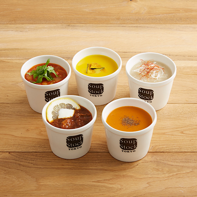 スープストックトーキョー 選べる5スープセット