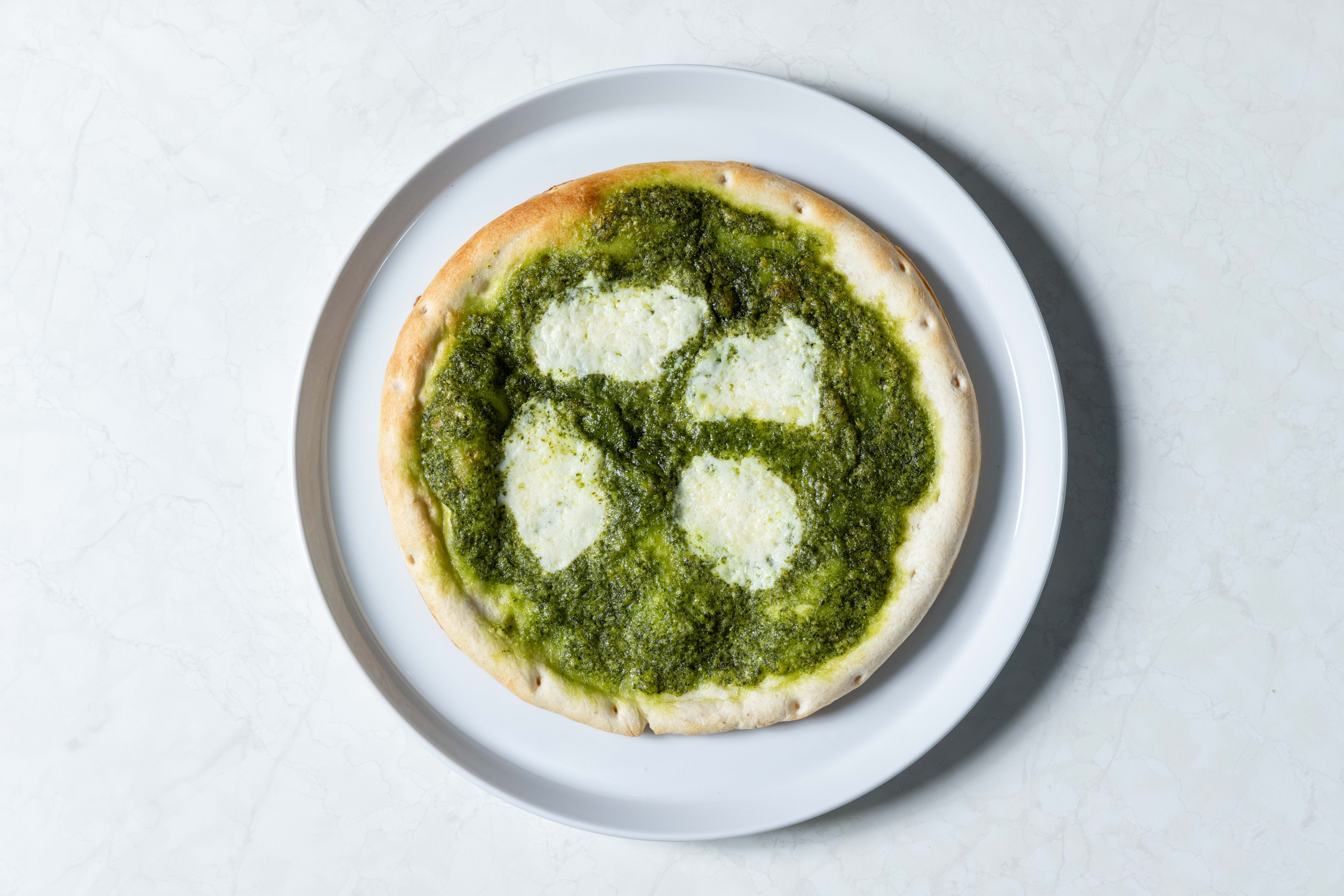 クリームチーズとジェノベーゼ