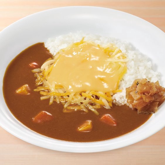 とろ～りチーズカレー Pork Curry Rice w/ Cheese
