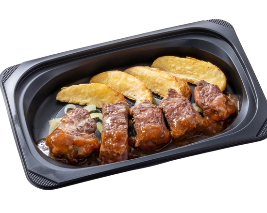 ステーキガスト (おかず)乱切りステーキ約120g