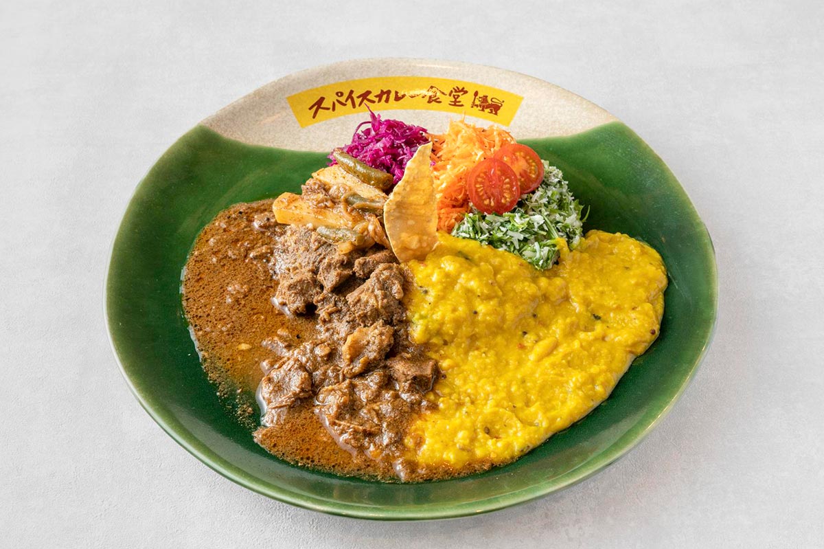 スパイスカレー食堂人気No.2 ブラックポークカレー