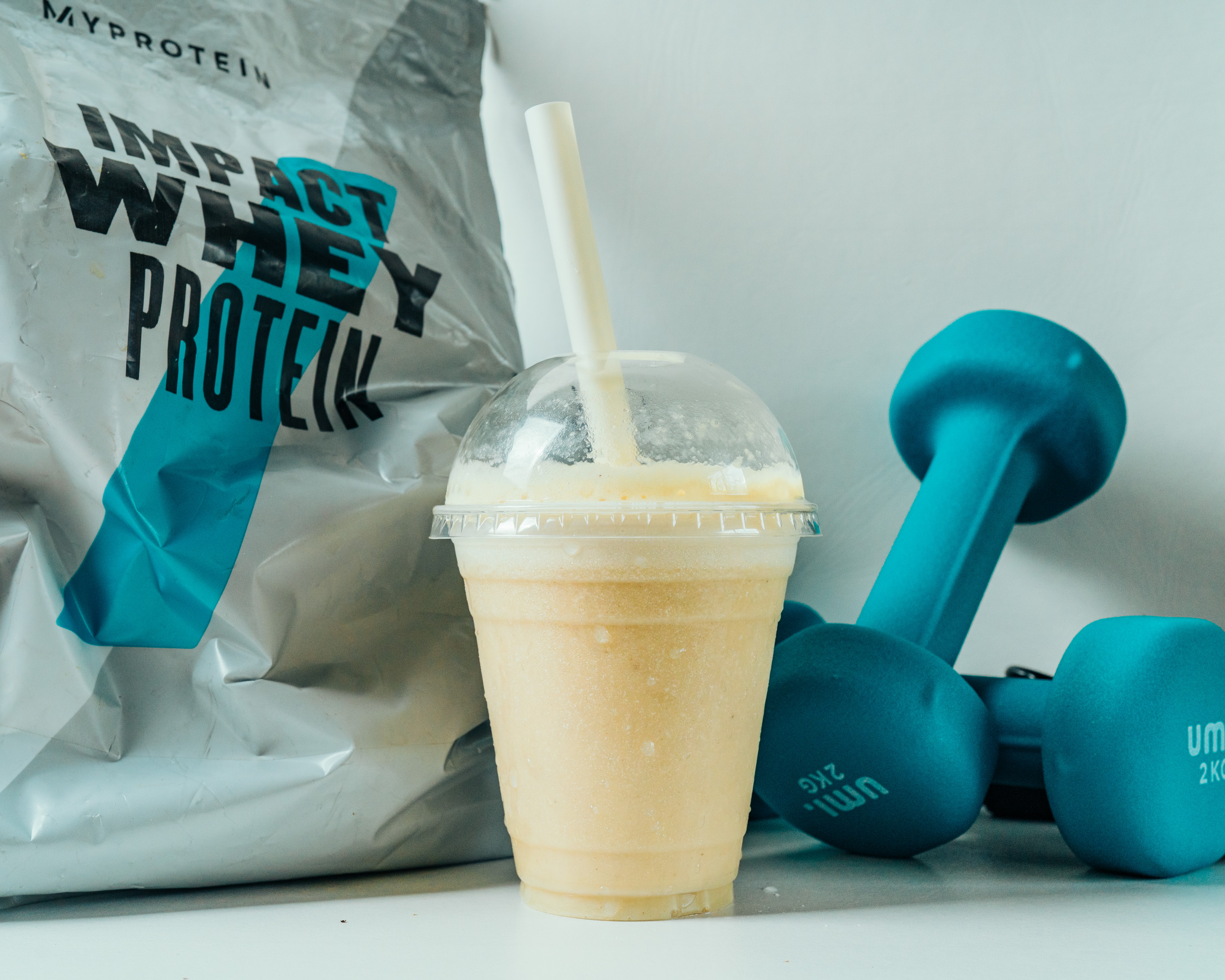 美と健康スムージースタイル 【プロテイン】バナナスムージー Protein Banana Smoothie