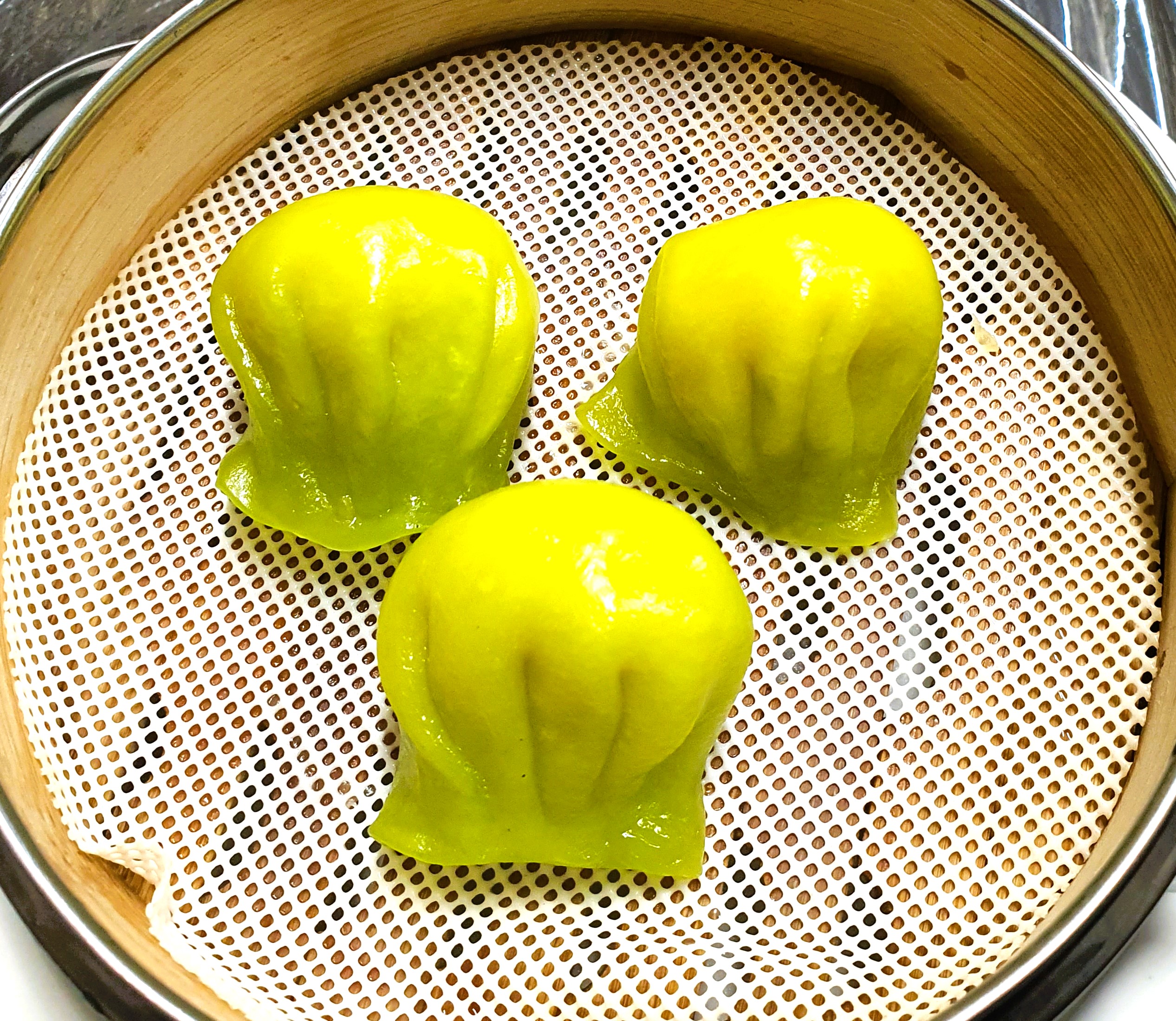 台湾小籠包 翡翠海老蒸し餃子