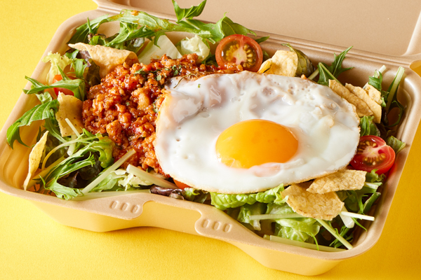 天才のタコライス 目玉焼きタコライス Fried Egg Taco Rice