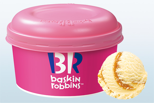 サーティワンアイスクリーム フレッシュパックスーパー キャラメルリボン