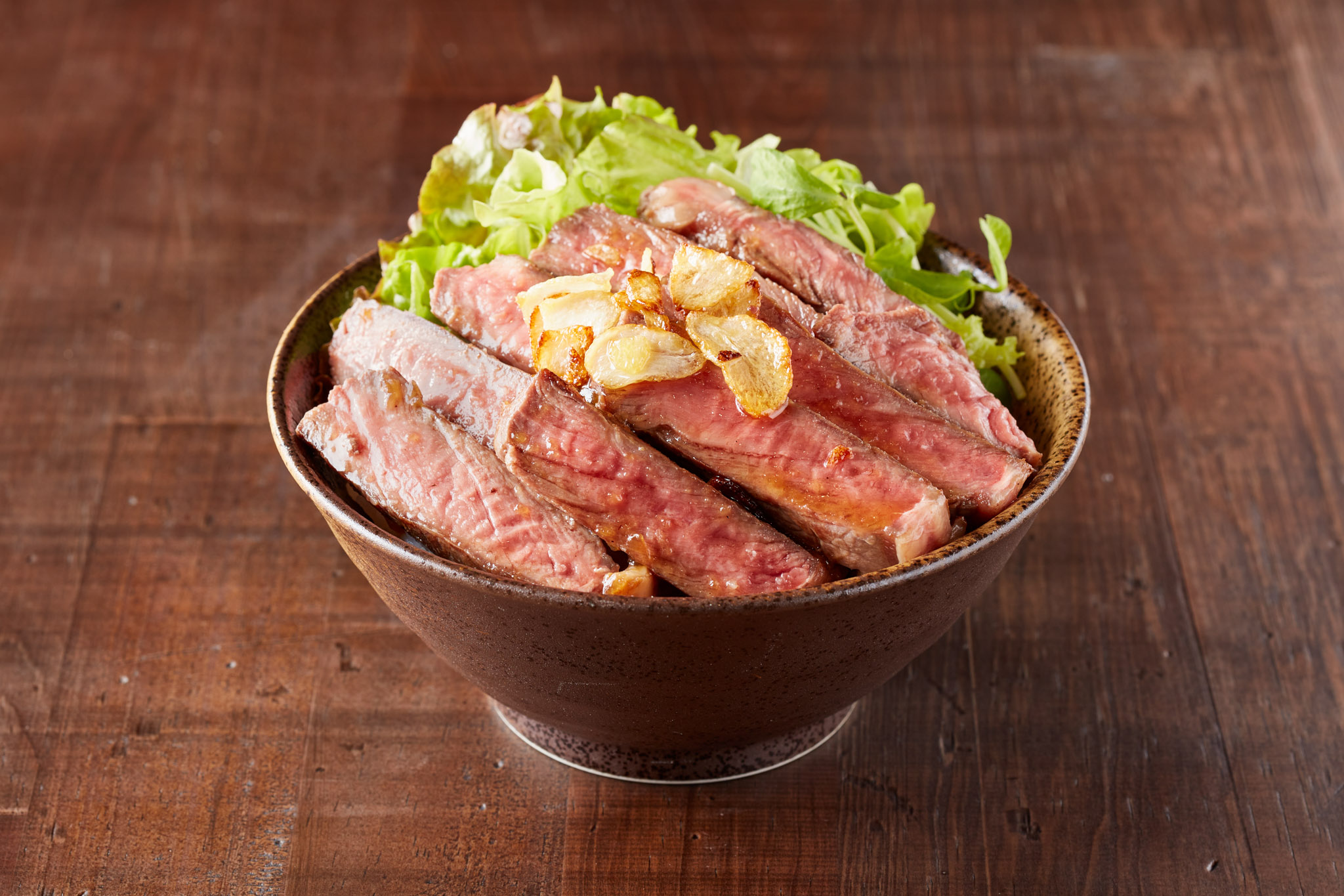 肉テロ!肉たらしくてぎゅう サーロインステーキ丼(100g)Sirloin Steak Bowl