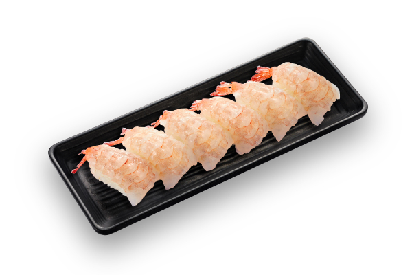 かっぱ寿司 ちょい足し寿司 生えび(6貫)