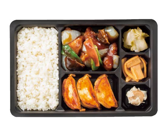 バーミヤン 黒酢の酢豚弁当