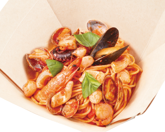 ジョリーパスタ 【202】海の幸のトマトソース〜ペスカトーレ〜