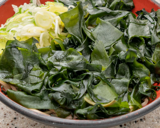 富士そば (冷)わかめそば