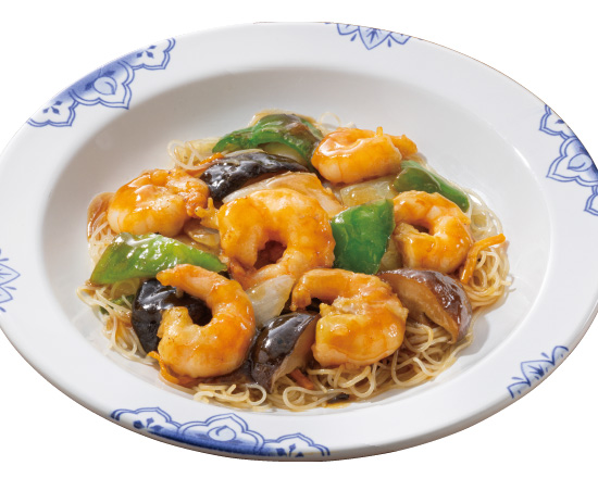 バーミヤン 香港風えびのオイスター炒め