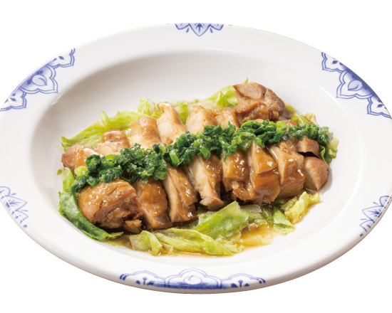 バーミヤン 広東風鶏もも肉の照り煮