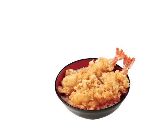 富士そば ミニW海老天丼