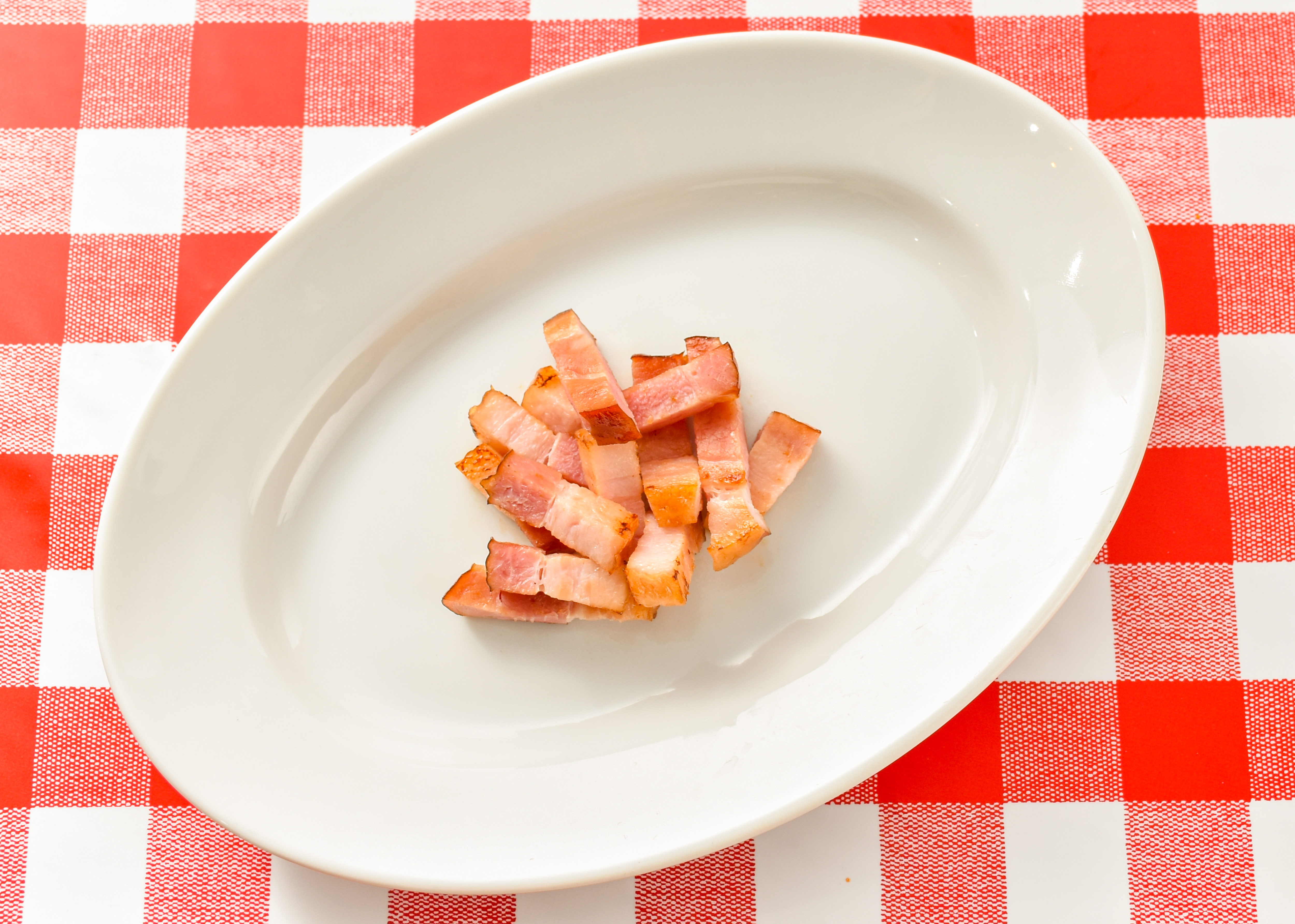 スパゲッティのパンチョ カットベーコン