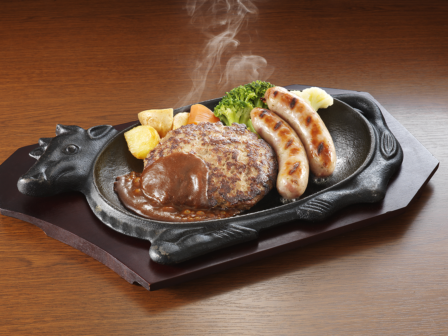 フォルクス ビーフ100%ハンバーグ＆ソーセージ