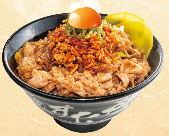 伝説のすた丼屋 フライド山椒ラー油すた丼