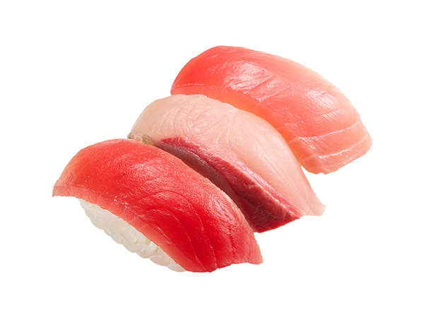 スシロー まぐろ+活〆寒ぶり+中とろ