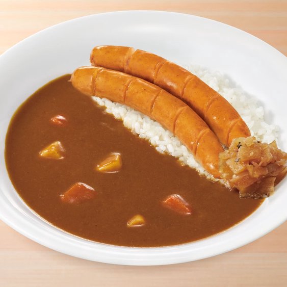 ソーセージカレー Pork Curry Rice w/ Sausage