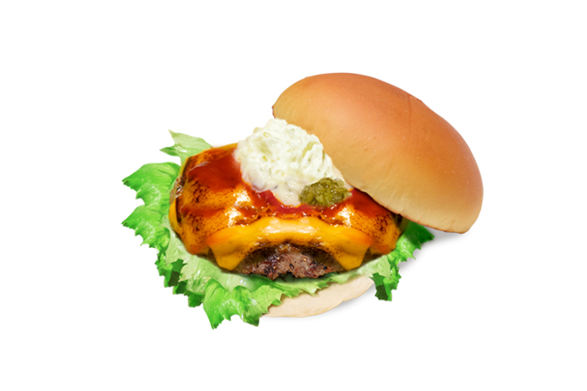 the 3rd burger チーズバーガー/高加水バンズ