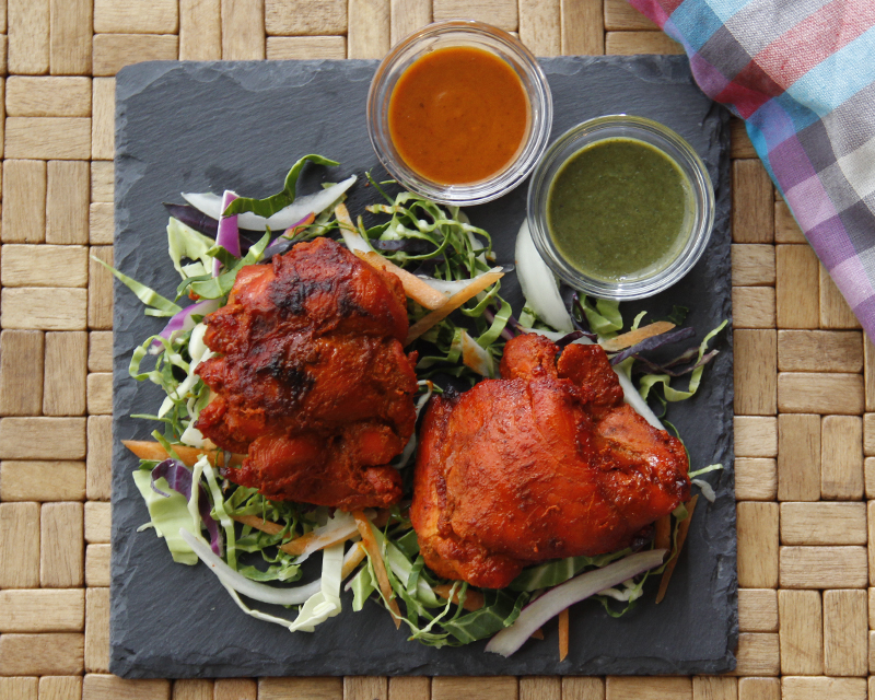 ナマステ食堂 チキンティッカ2P Chicken Tikka (2Piece)