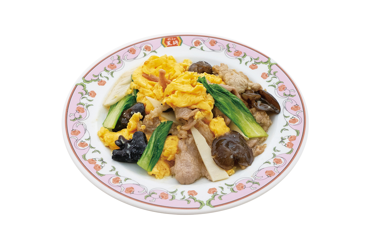 餃子の王将 肉と玉子のいりつけ