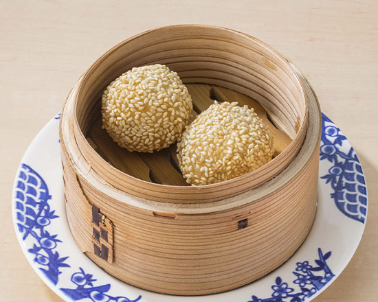 バーミヤン ごま付きだんご