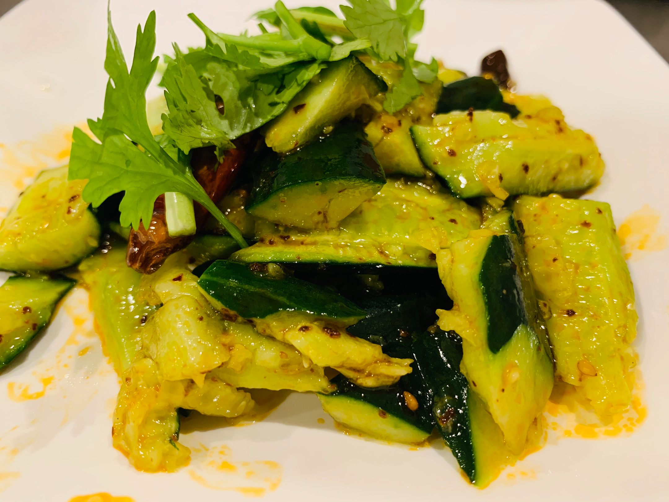 永利 キュウリの辛味冷菜