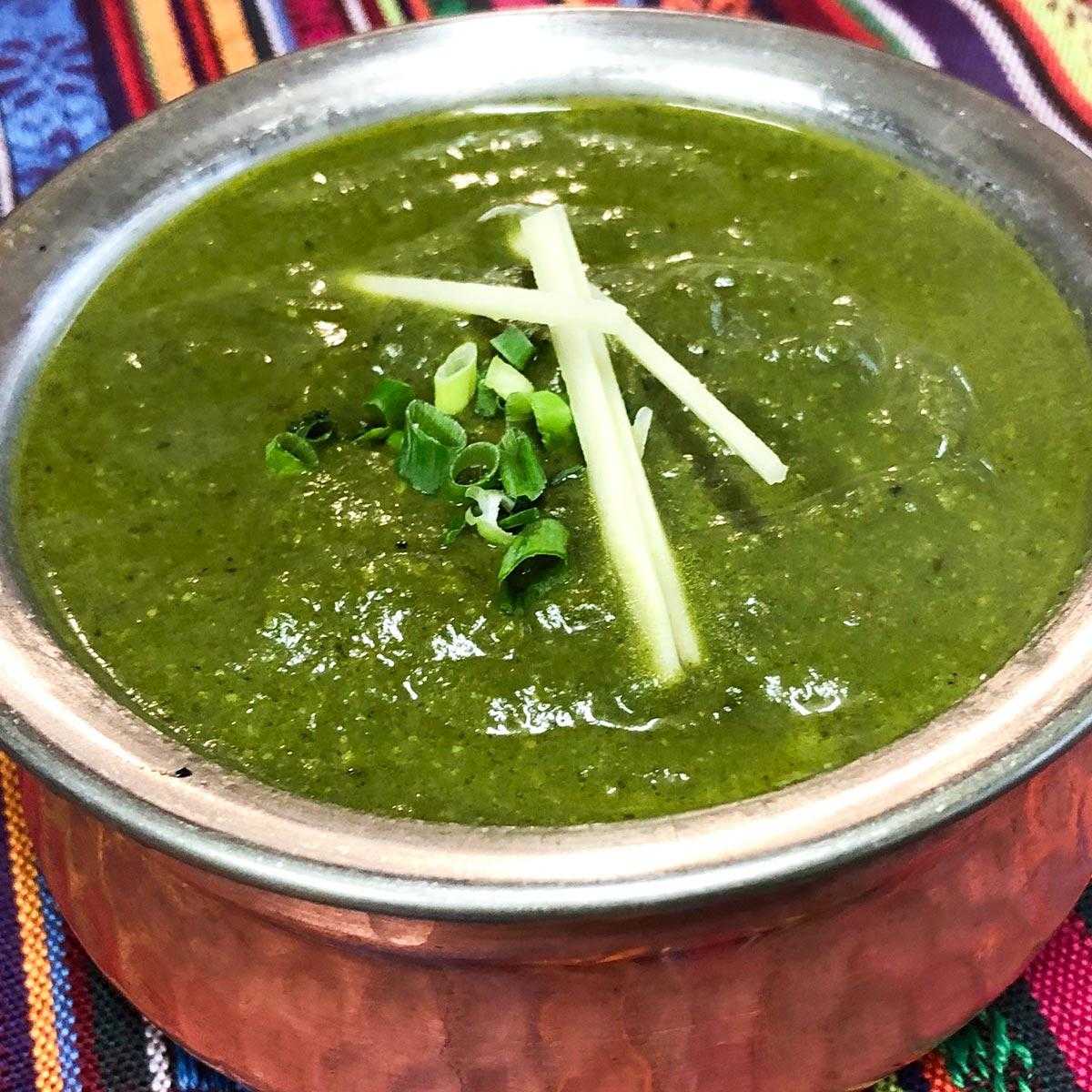 スバカマナ サグマトンカレー(Saag mutton)